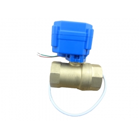 MISOL motorized ball valve DN15, 2 way, electrical valve