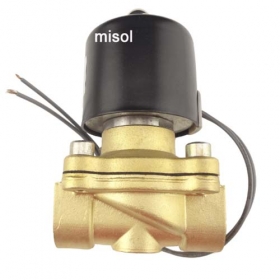 MISOL New DC 12V Electric Solenoid Valve G3/4"(BSP) for Air Water Gas Diesel