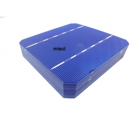 MISOL 20 pcs of Mono Solar Cell 5x5 2.8w, GRADE A, monocrystalline cell, DIY solar