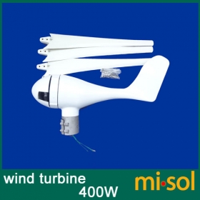 MISOL 400W Wind Turbine 12V Wind Generator Kit