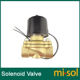 MISOL New DC 12V Electric Solenoid Valve G1/2"(BSP) for Air Water Gas Diesel