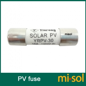MISOL/1 unit of PV solar fuse 10A 1000VDC fusible 10x38 gPV