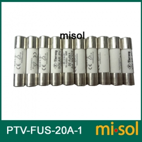 MISOL/10 pcs of PV solar fuse 20a 1000VDC fusible 10x38 gPV