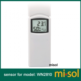 MISOL /433Mhz Sensor (spare part) for Wireless Weather Station, temperature, humidity, pressure