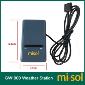 MISOL /SmartHub WiFi Gateway with temperature, humidity & Pressure GW1000