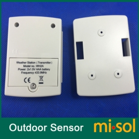 MISOL Transmitter for professional Wireless Weather Station, wireless temperature sensor, outdoor sensor for humidity and temper