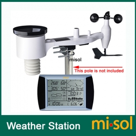 MISOL / professional weather station / PC connection wind speed wind direction rain meter pressure temperature humidity / with s