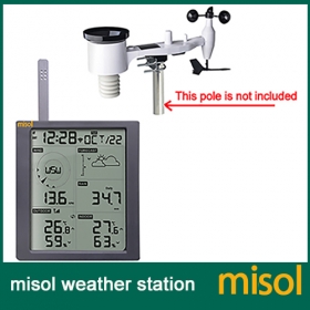 MISOL weather station connect to WiFi, data uploading to web (wunderground)