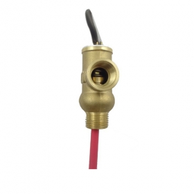 temperature pressure relief valve/Brass T & P Valve MISOL 1 pcs of G3/4 DN20 Brass T&P Valve soupape de décharge de pression de température 
