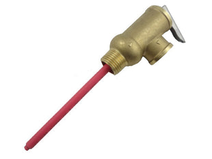 MISOL 1 pcs of 1/2" DN15 Brass TP Valve, temperature pressure relief valve