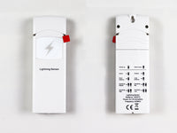 Misol WH57 outdoor wireless lightning sensor with plastic shield, lightning detection sensor