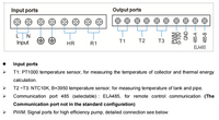 WIFI 220V controller of solar water heater, used for separated pressurized solar hot water system