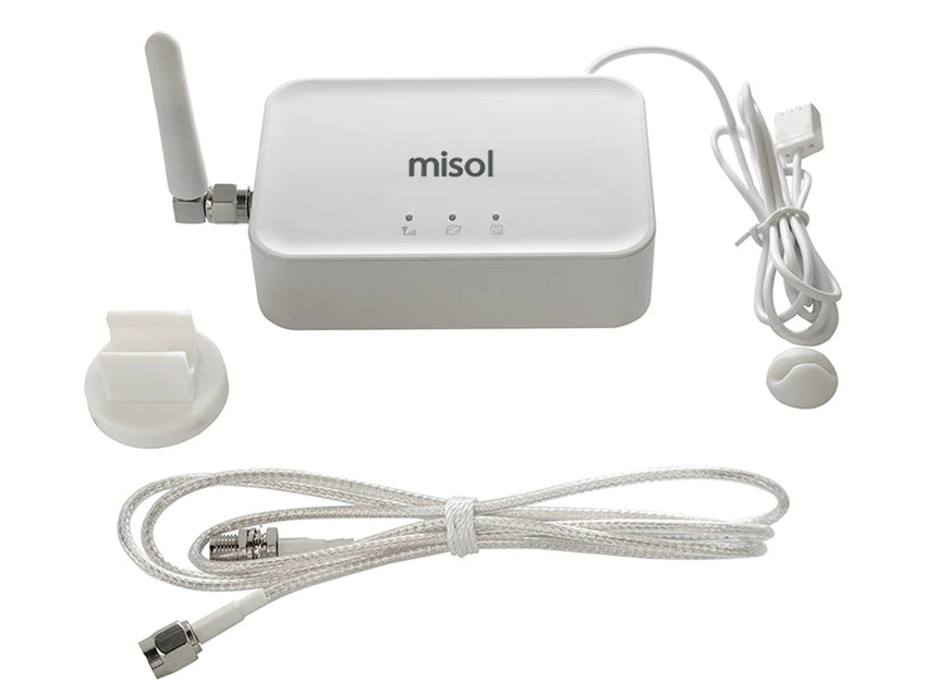 misol GW3000 Ethernet and Wi-Fi Gateway with Data Storage with Enhanced  Antennafor weather station