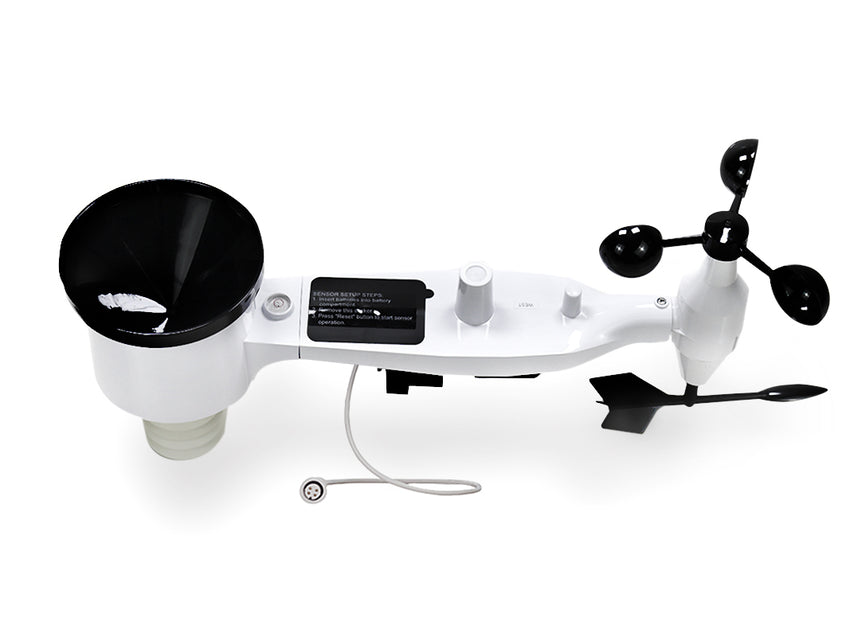 Misol Modbus RTU weather station with RS485 port, 4 wires cable, with cable length (10 meter), WN69LM