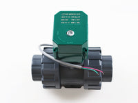 motorized pvc valve 12V, DN40 BSP(1.5”), PVC valve, 2 way, electrical pvc valve, CR04