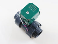 motorized pvc valve 12V, DN40 BSP(1.5”), PVC valve, 2 way, electrical pvc valve, CR04