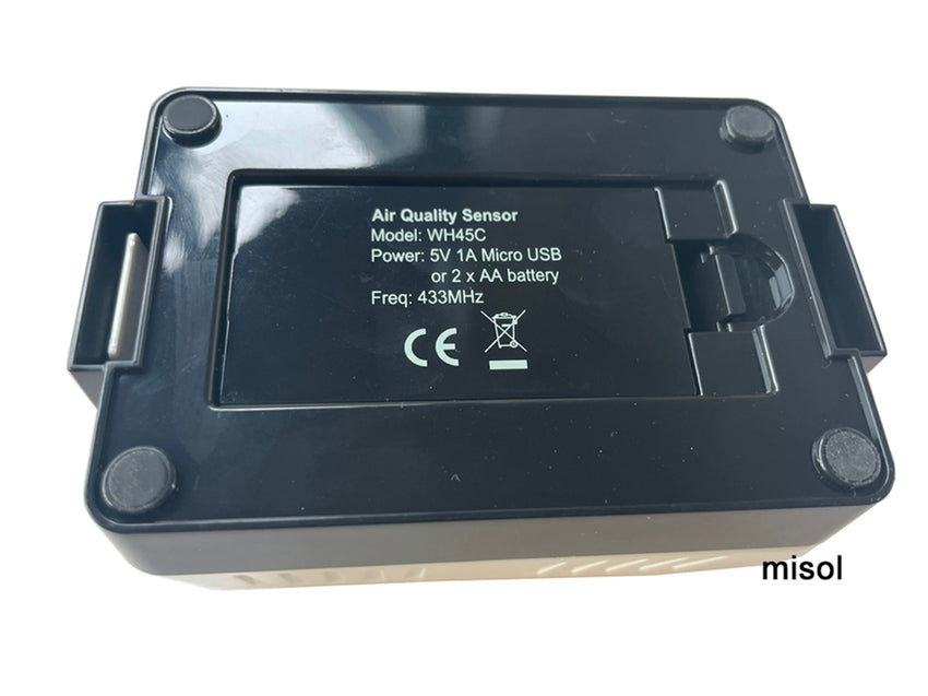 5-in-1 detection sensor PM2.5 / PM10 / CO2 / Temperature / Humidity