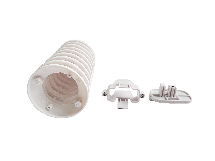 Misol WH57 outdoor wireless lightning sensor with plastic shield, lightning detection sensor