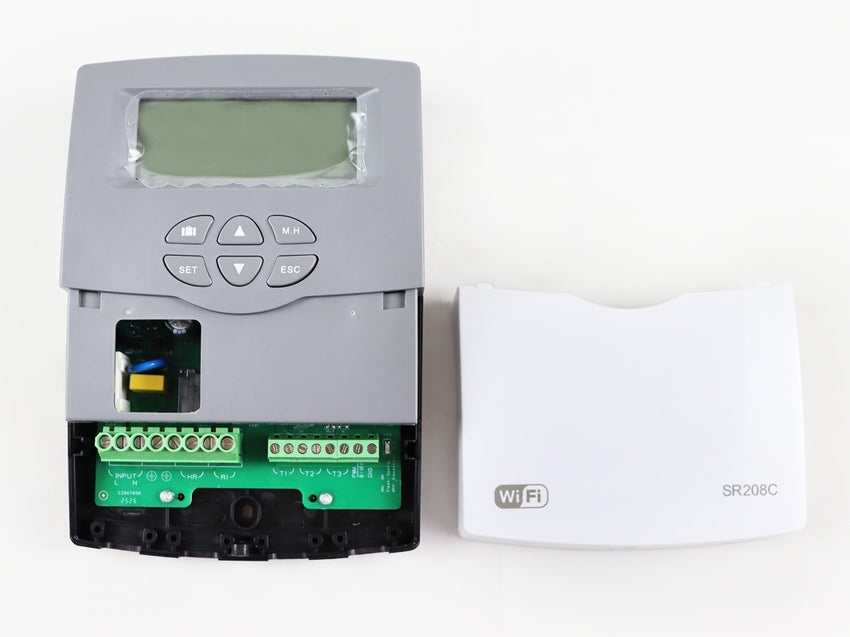 WIFI 220V controller of solar water heater, used for separated pressurized solar hot water system