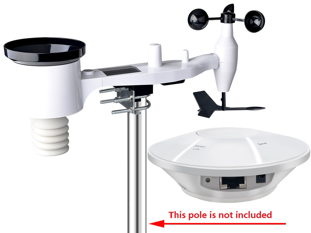 Misol weather station smart hub GW2002 WiFi Gateway wind speed wind di ...