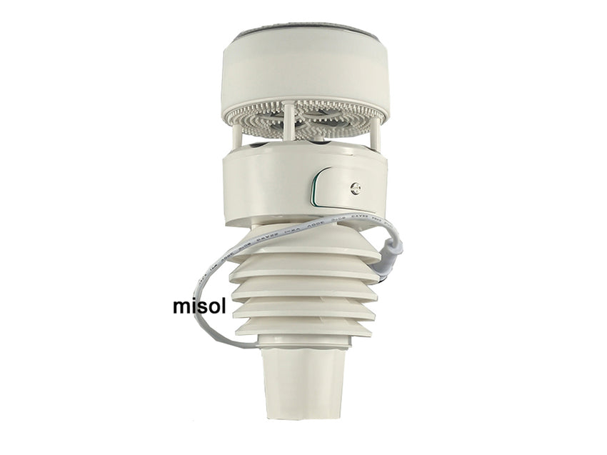 Misol ultrasonic weather station wind speed wind direction rain temperature humidity