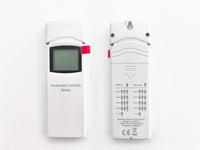 Wireless weather station with 5 sensors, 5 channels, color screen, data logger, connect to PC