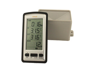 MISOL/wireless rain meter w/ thermometer, rain gauge Weather Station for in/out temperature WH0531
