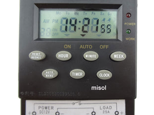 MISOL / 1pcs 12V Timer Switch Timer Controller LCD display