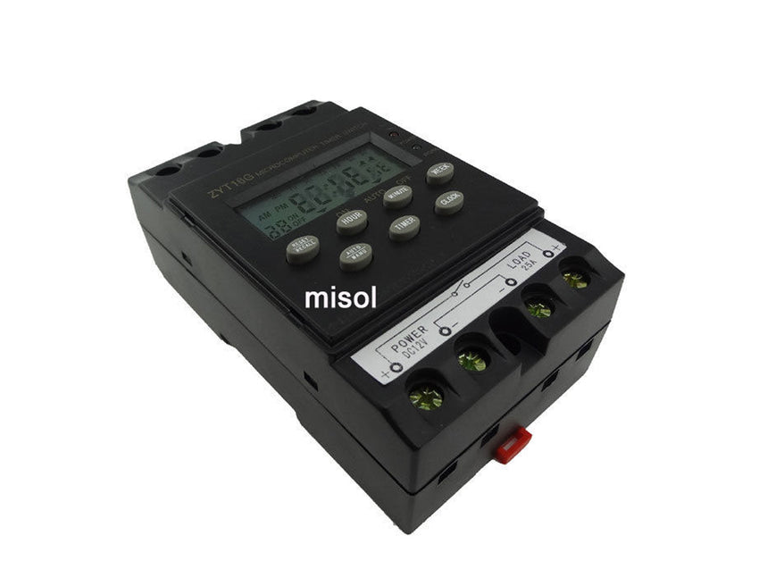 MISOL / 1pcs 12V Timer Switch Timer Controller LCD display