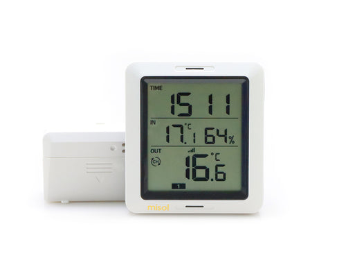 Misol wireless thermometer 433Mhz with sensor, 3 channels, temperature humidity sensor