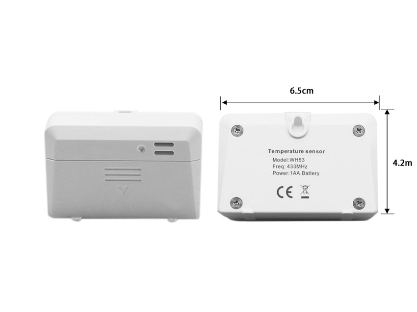 Misol wireless thermometer 433Mhz with sensor, 3 channels, temperature humidity sensor