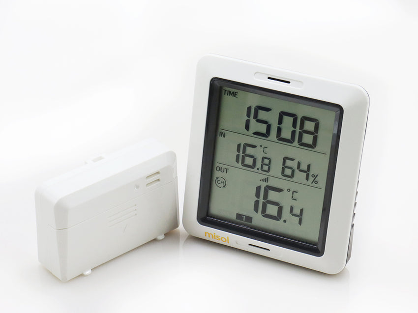 Misol wireless thermometer 433Mhz with sensor, 3 channels, temperature humidity sensor