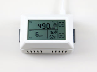 Misol 7-in-1 indoor monitor CO2, PM1.0, PM2.5, PM4.0, PM10, temperature, and humidity