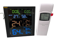 Misol WN1821 temperature humidity CO2, carbon dioxide detection weather station