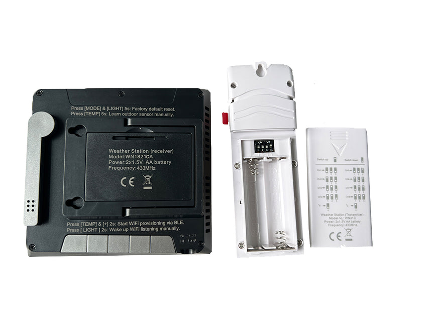 Misol WN1821 temperature humidity CO2, carbon dioxide detection weather station