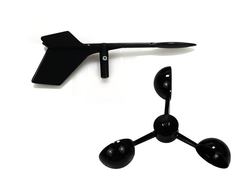 professional weather station wind speed wind direction temperature humidity rain 433Mhz