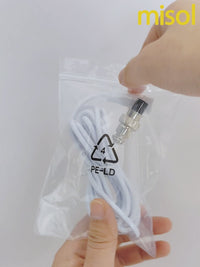 misol extension cable with aviation connector GX12 4 pin for weather station