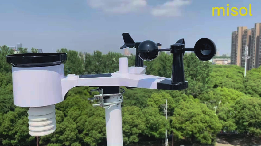 Wireless weather station connect to WiFi, upload data to web (wunderground)