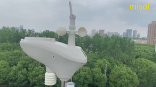 weather station with RS485 port, 2 wires cable, with cable length (10 meter)