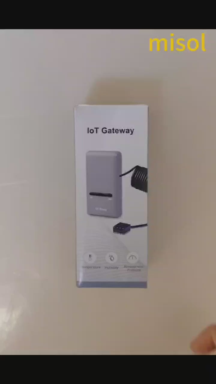 misol SmartHub WiFi Gateway with temperature, humidity & Pressure GW1000